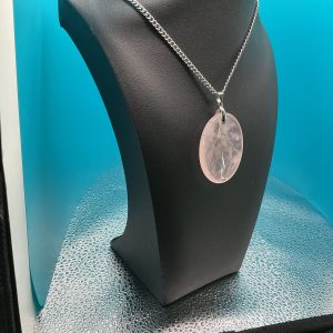 White Crystal Worry Stone