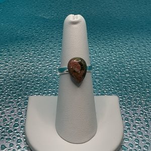 Unakitre stone ring