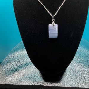 Blue Lace Agate Necklace