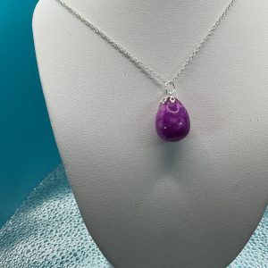 Purple Agate Necklace