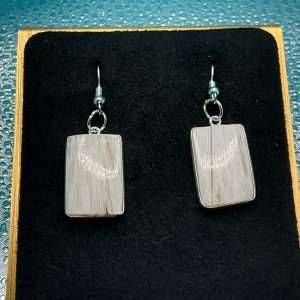 Light Brown pattern earrings