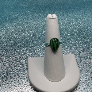 Malachite Green Gemstone Ring