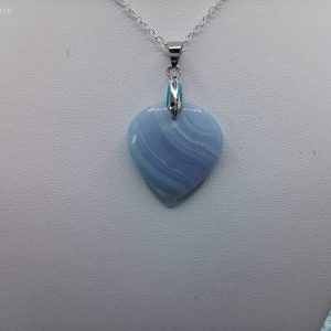 Blue Lace Agate necklace