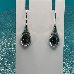 Glass Crystal tear drop earrings