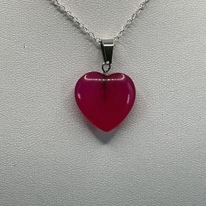 Shop Red Crystal Heart Necklace