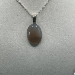 Brown shaded Crystal necklace