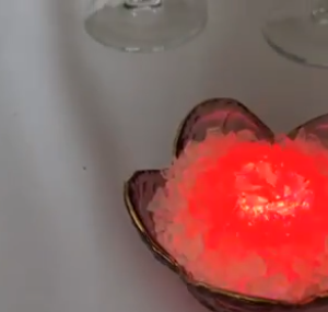 Crystal Light Show Bowl