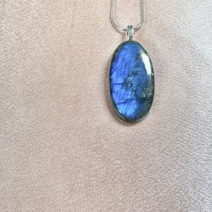 Labradorite Cabochon Necklace