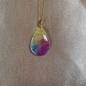 Multicolored Crystal pendant