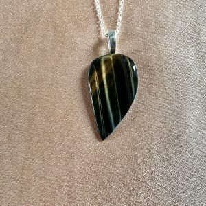 Blue Tiger Eye Necklace